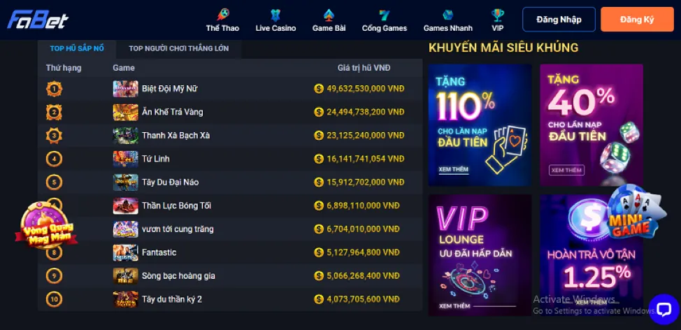 Chế độ chơi đa người của game bắn cá OKKING9